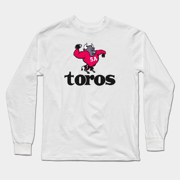 San Antonio Toros Long Sleeve T-Shirt by sombreroinc